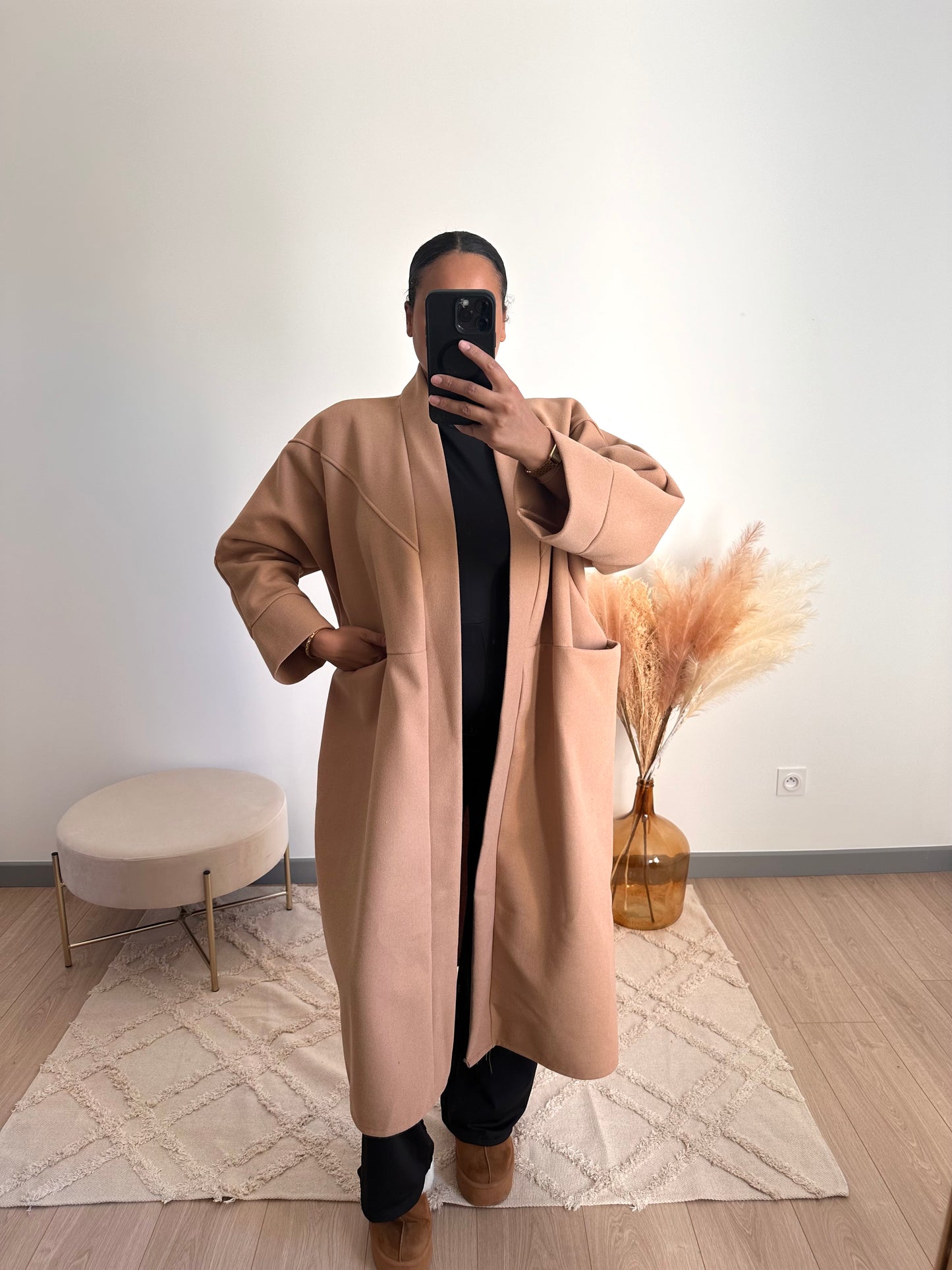 Manteau Aria Camel