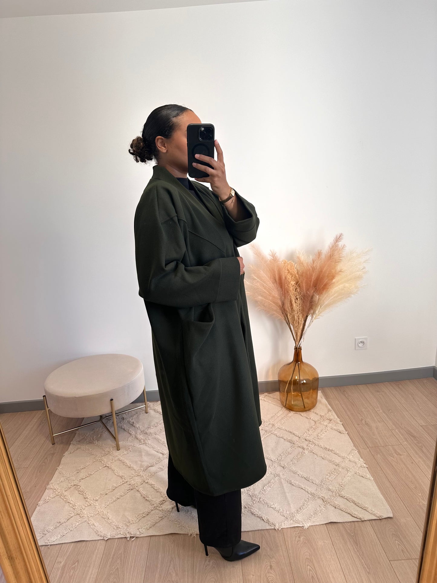 Manteau Aria Kaki