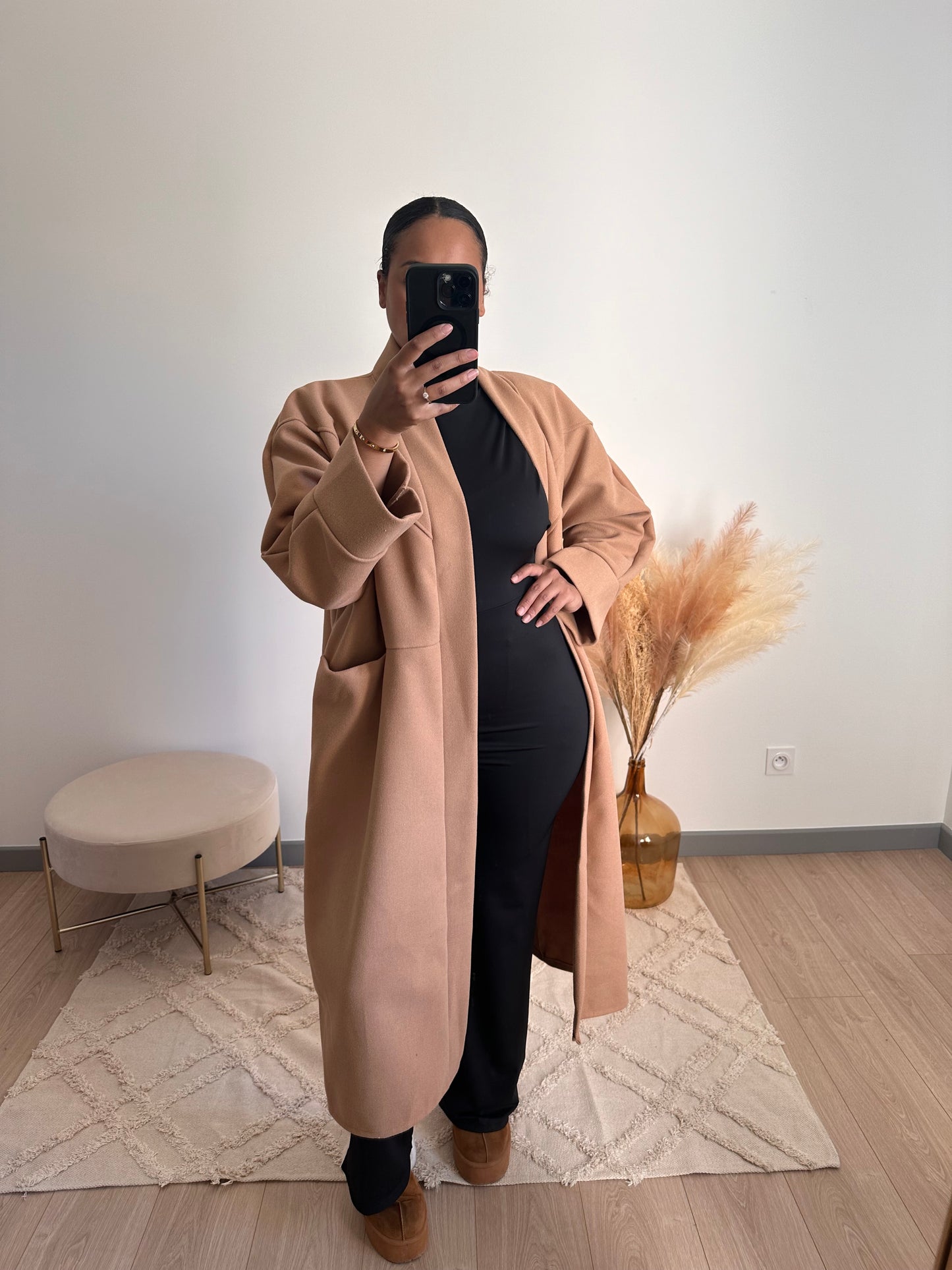 Manteau Aria Camel