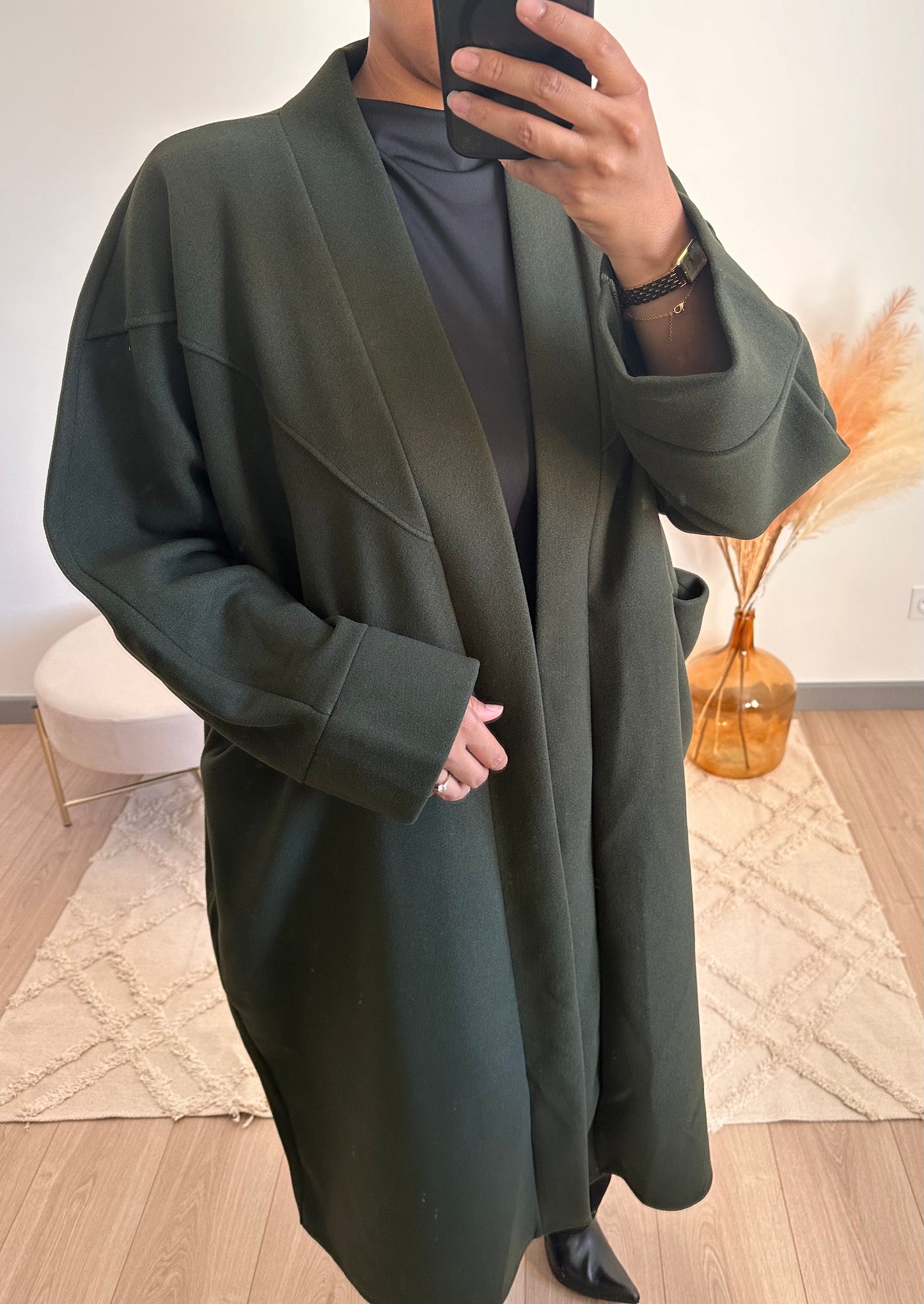 Manteau Aria Kaki