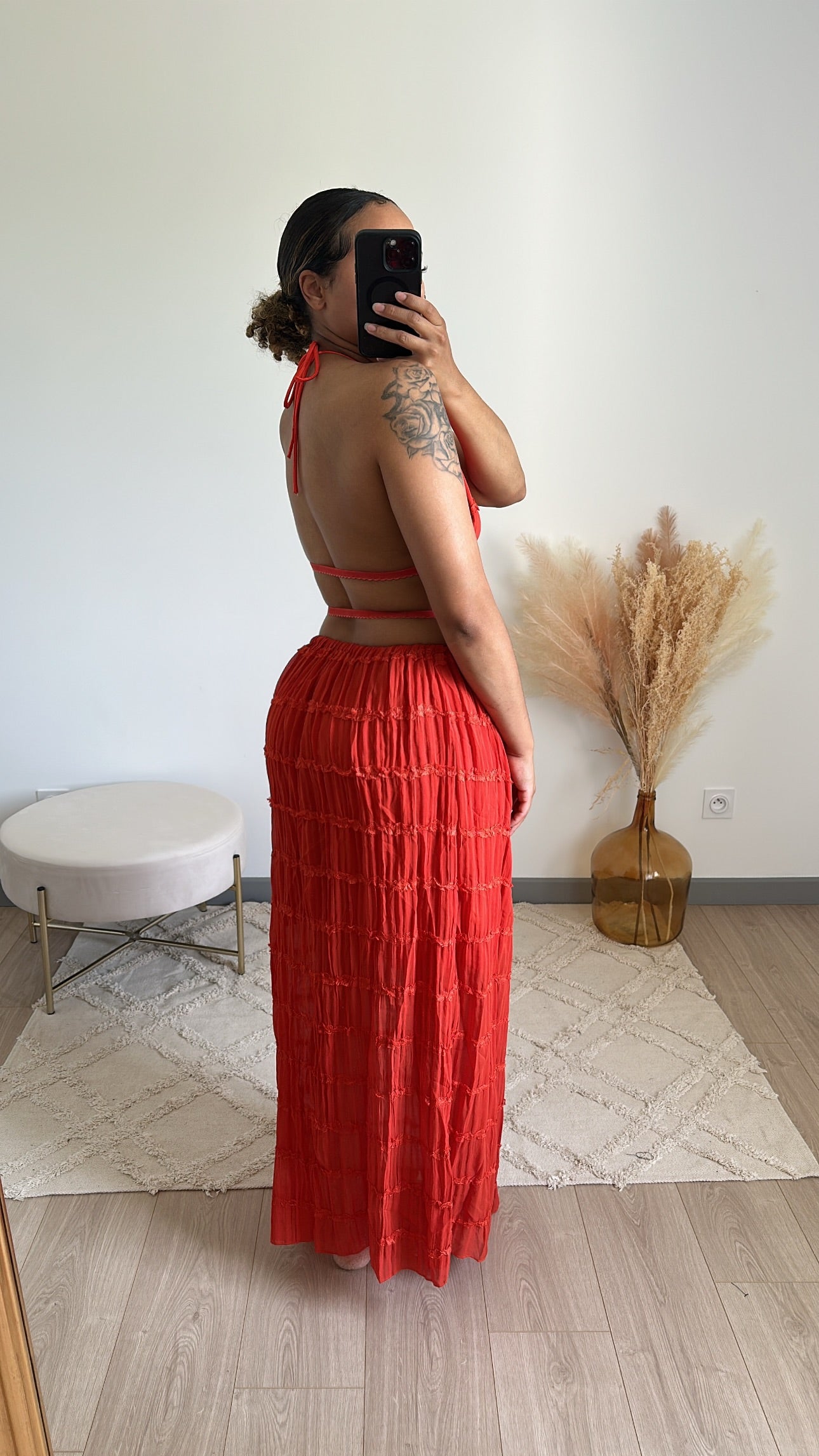 Ensemble Khloé rouge