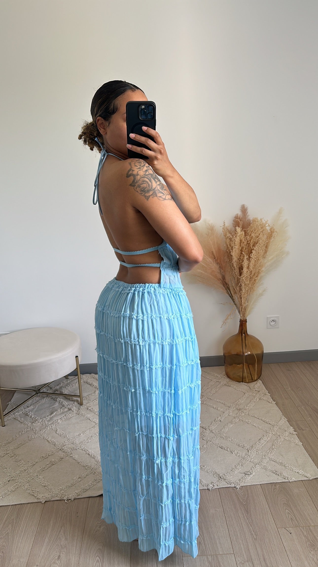 Ensemble Khloé bleu