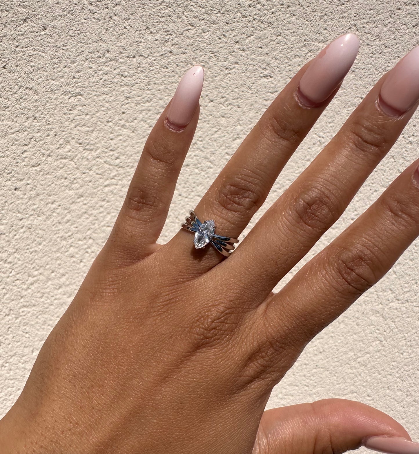 Bague strass