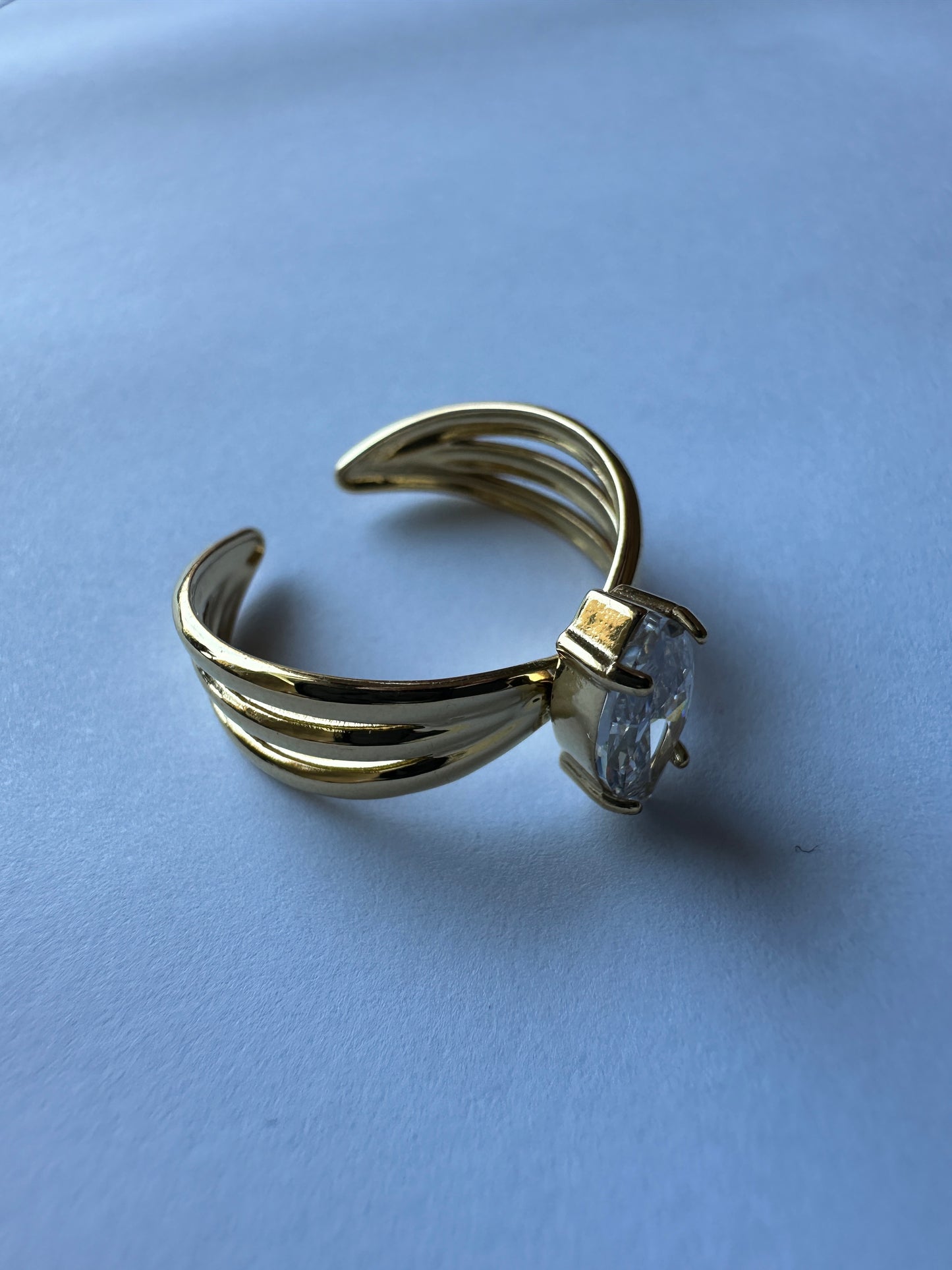 Bague strass