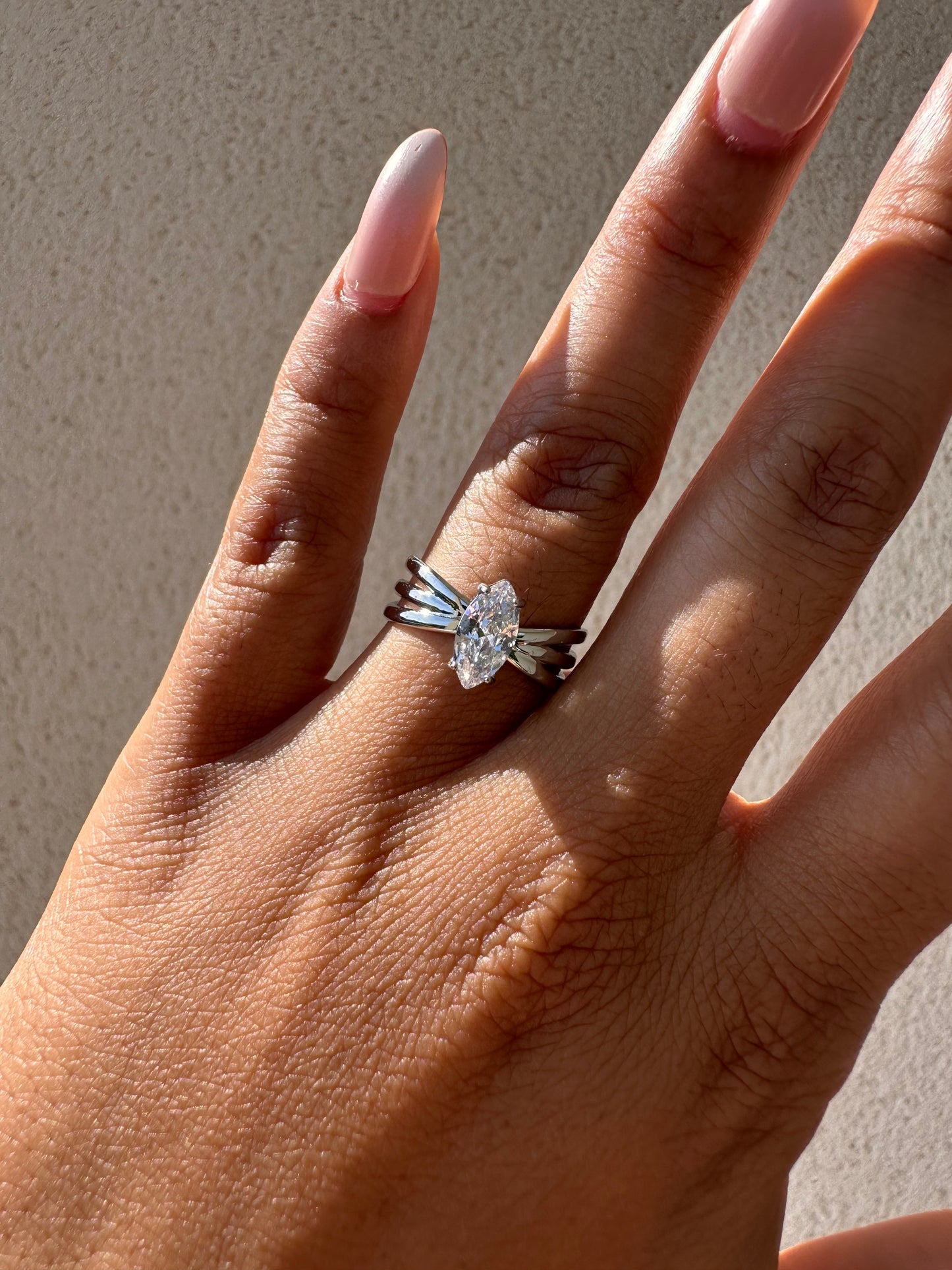 Bague strass