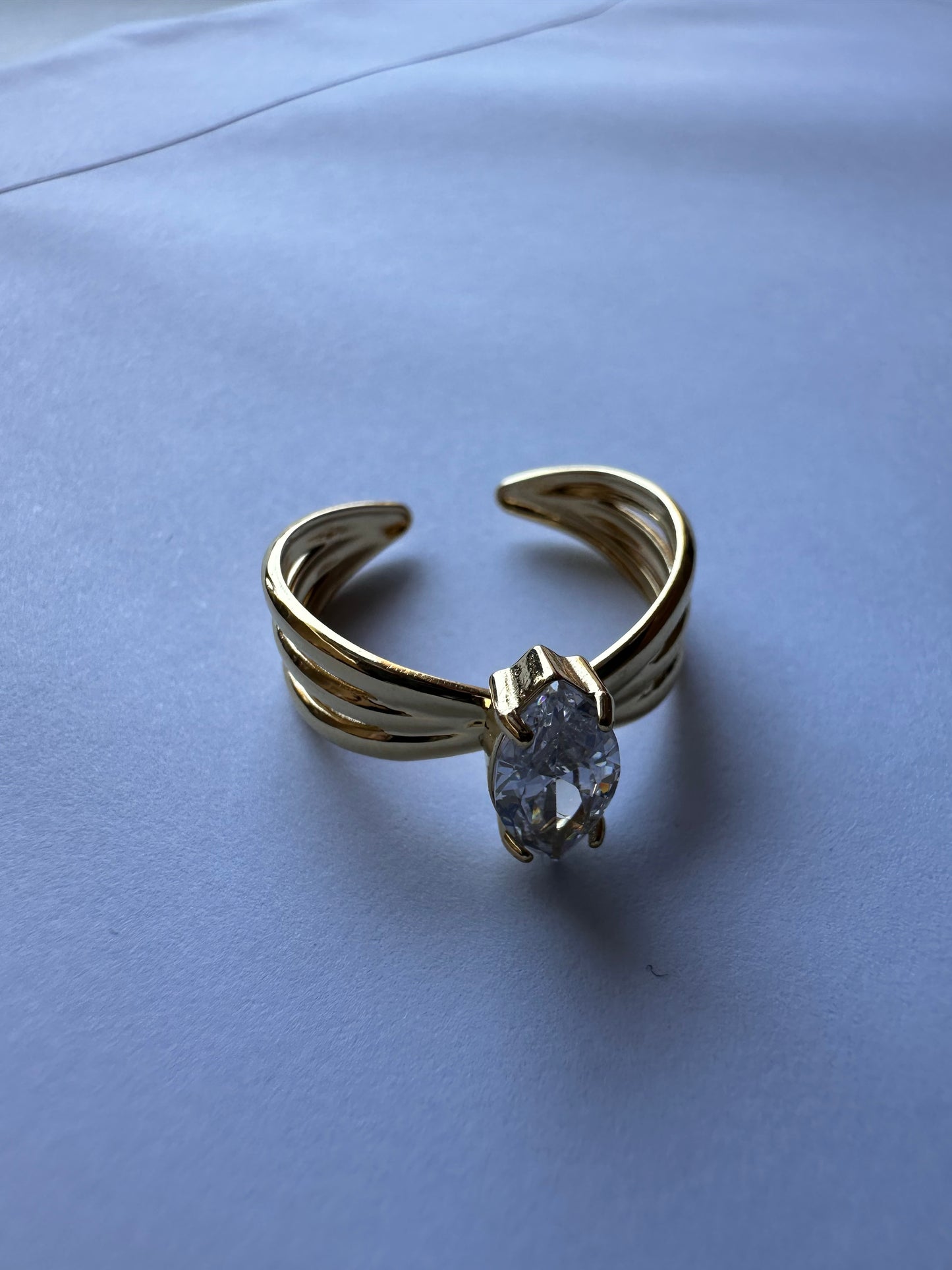 Bague strass