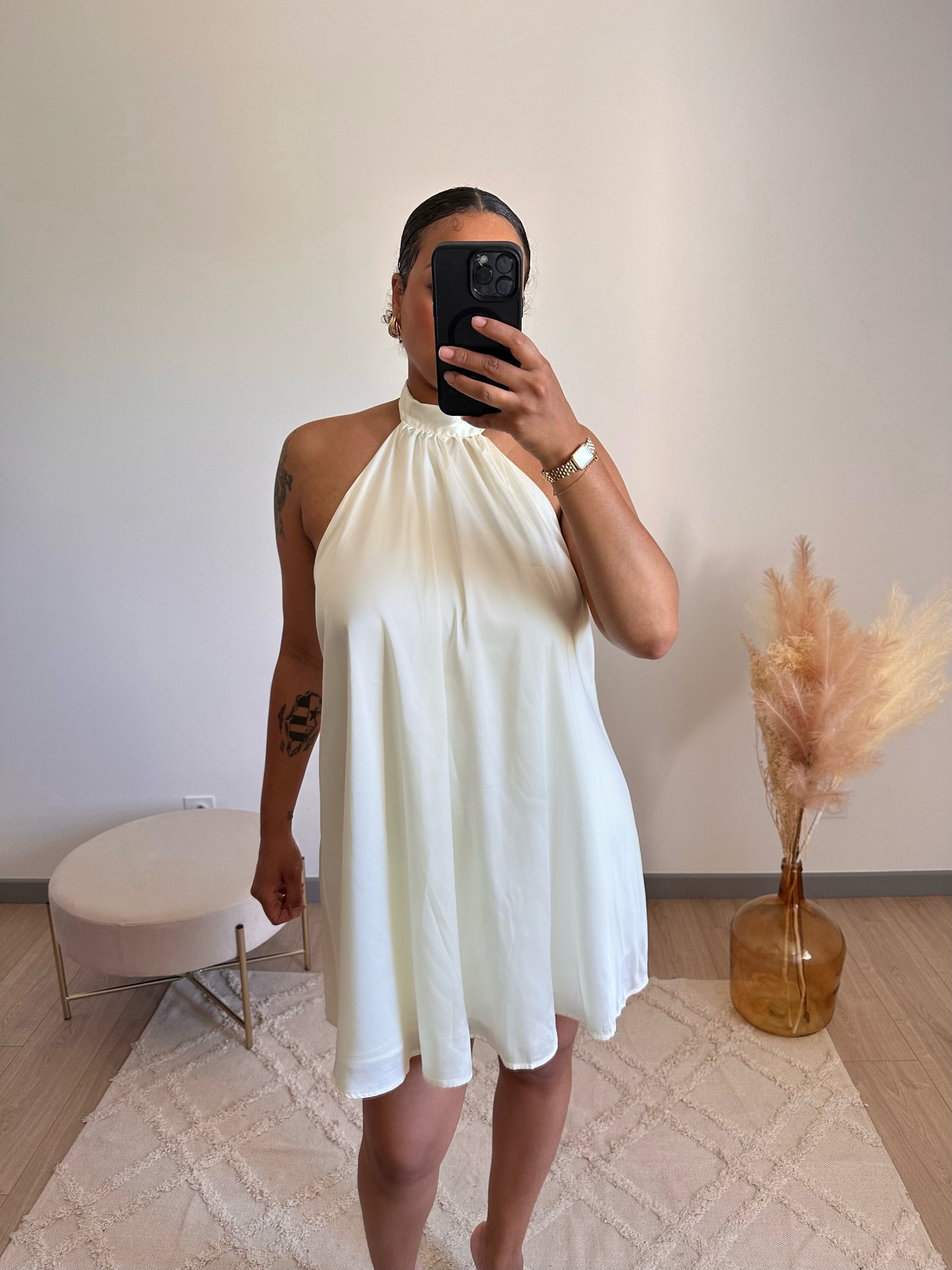 Robe Swan dos nu