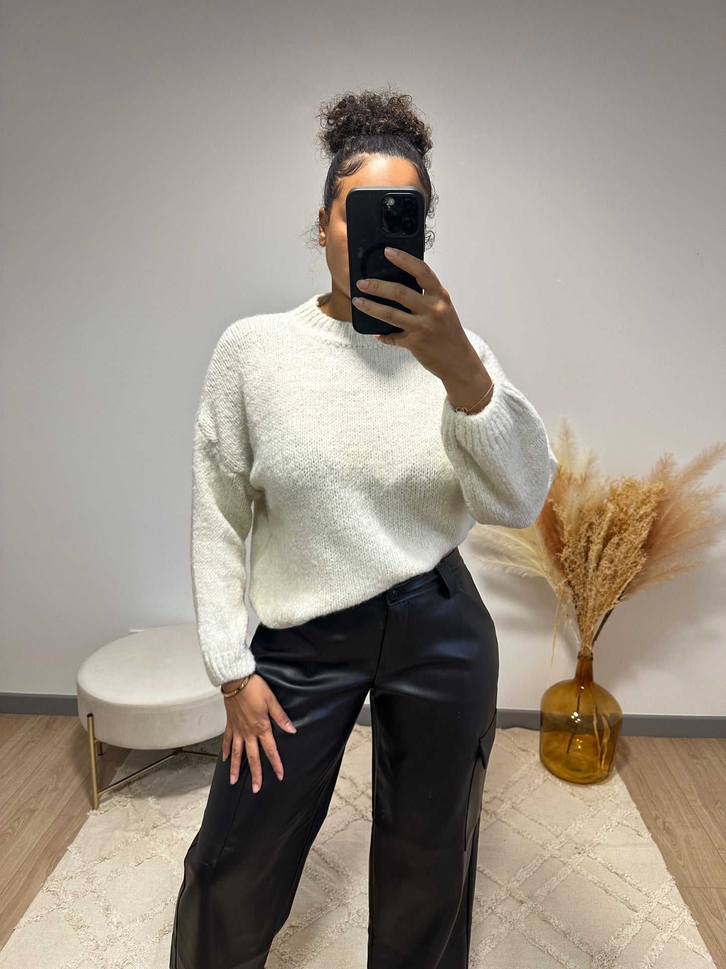 Pull Hillary beige