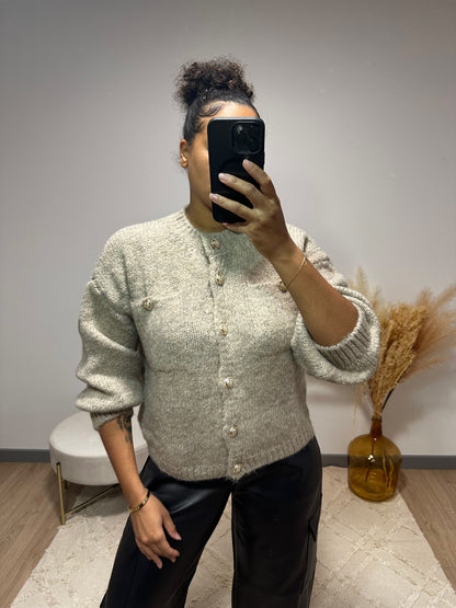 Cardigan Cassie beige