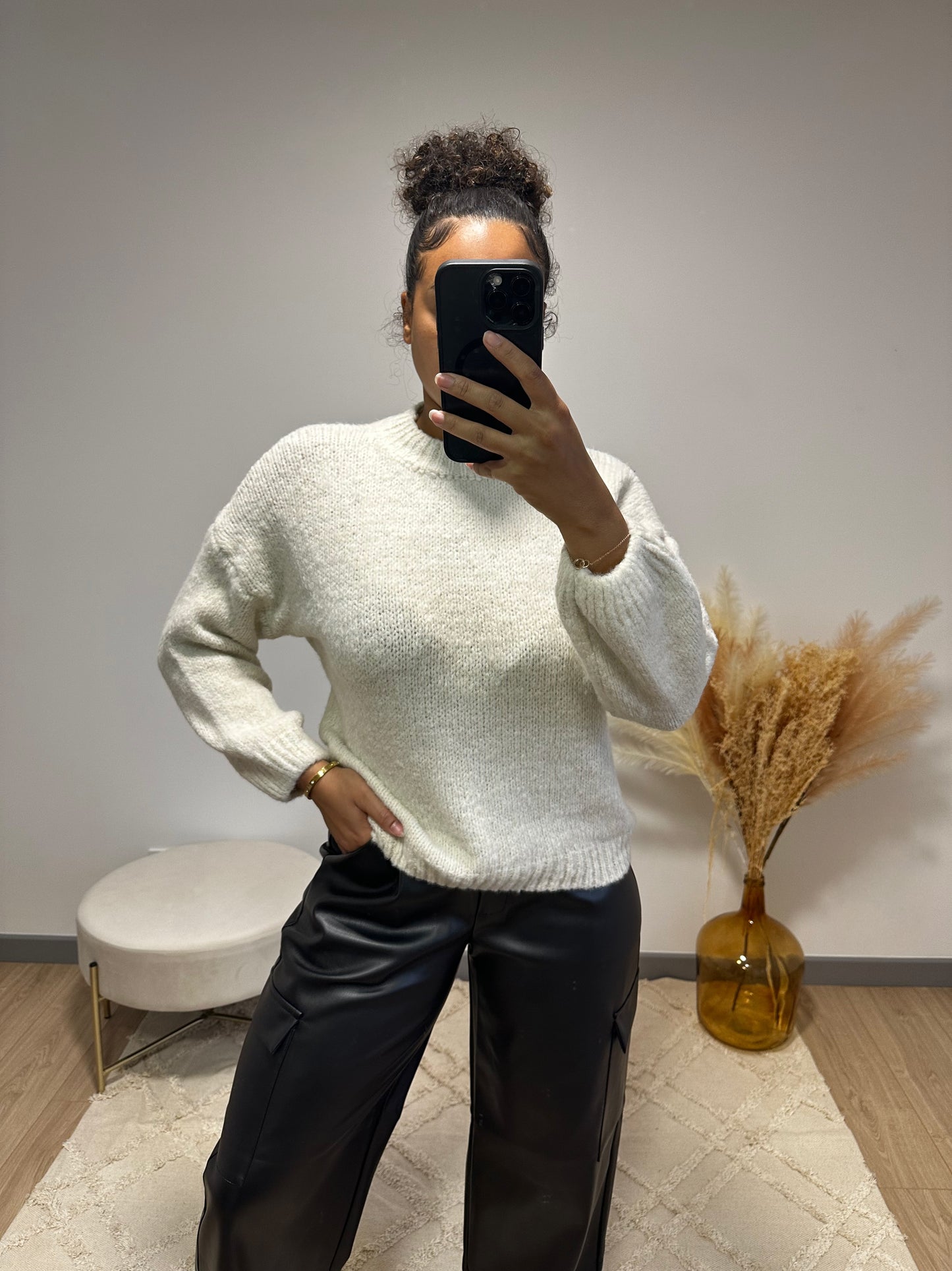 Pull Hillary beige