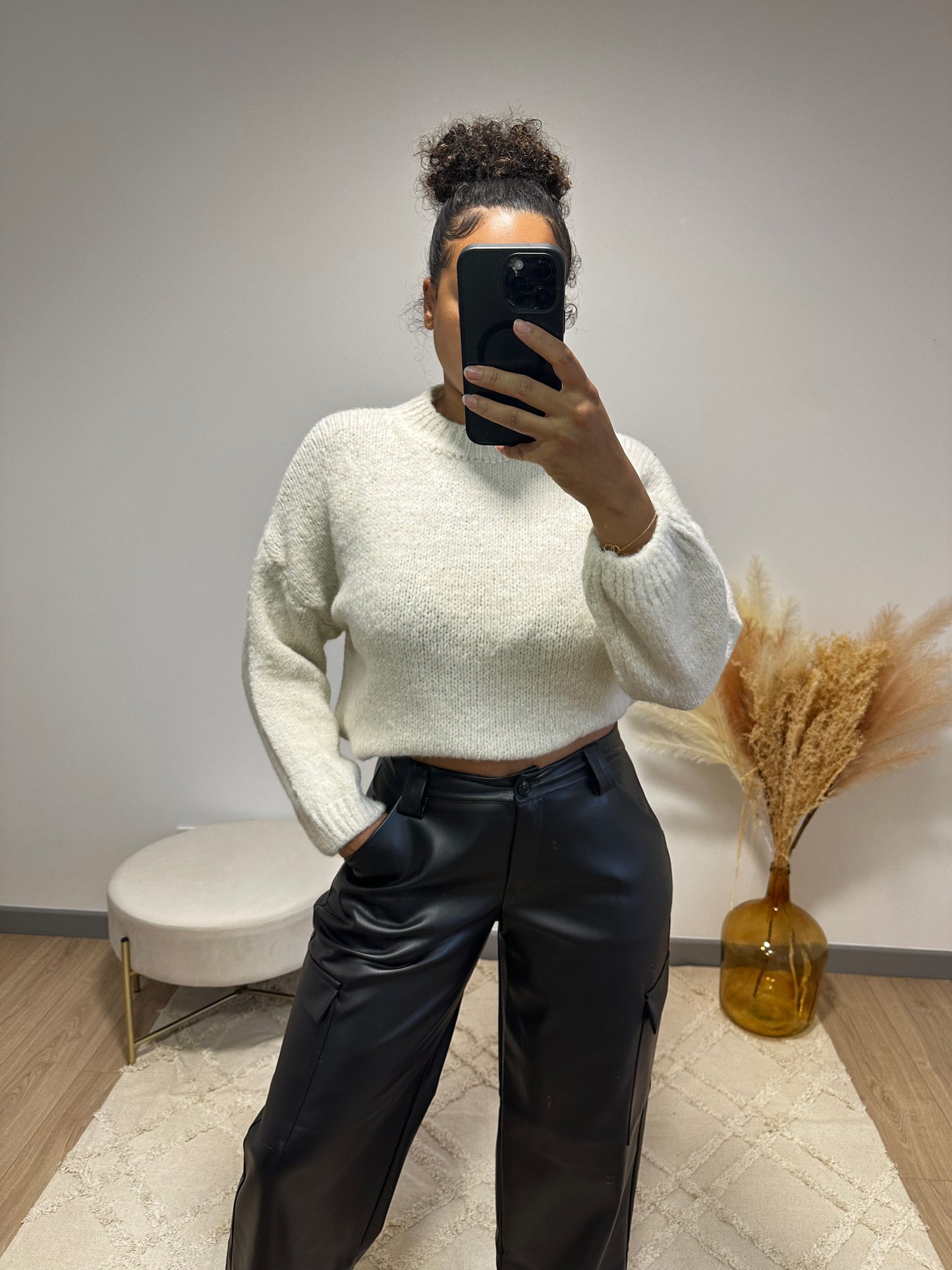 Pull Hillary beige