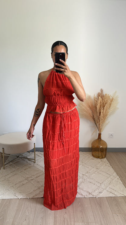Ensemble Khloé rouge