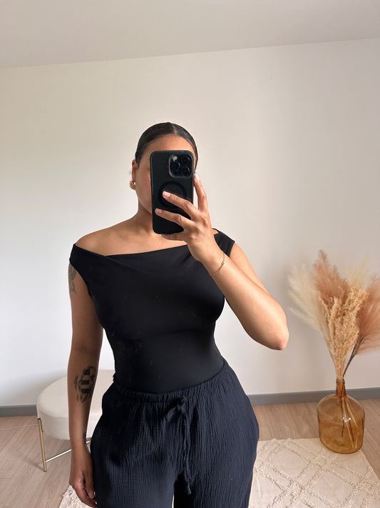 Top Giuseppa noir