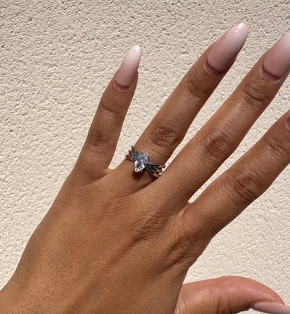 Bague strass