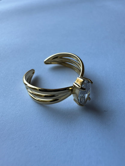 Bague strass